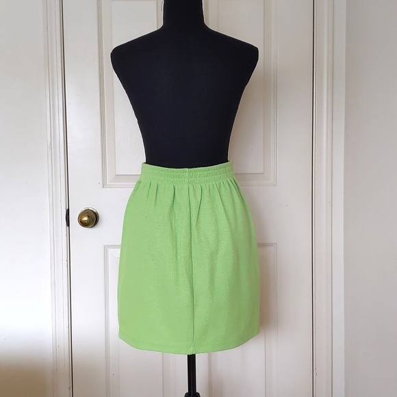 NWT. Express Cotton blended lightweight Pull On Skirt. - Picture 2 of 5